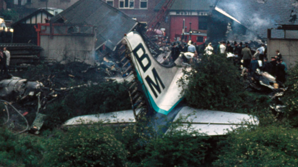 Hotel Golf destroyed